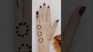 Easy Back Hand Mehndi Design | Simple &amp; Stylish Henna Design | #mehndi #henna #mehandi #art #design
