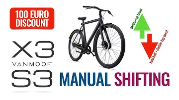 VanMoof Manual Shifting (manuelle Schaltung) on S3/X3 #VanMoof #S3 #MooferApp
