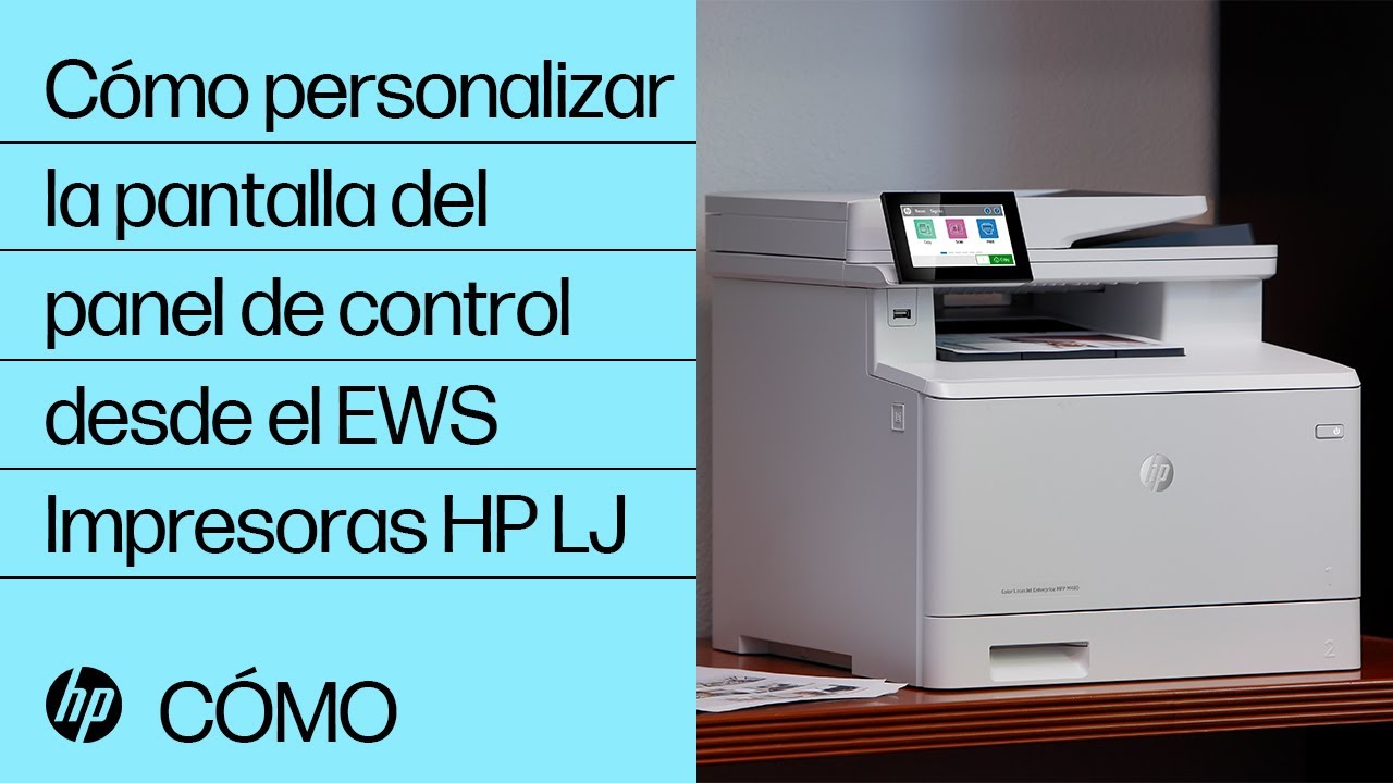 Configuración de red inalámbrica de impresoras HP LaserJet en Windows | HP  Printers | @HPSupport - YouTube