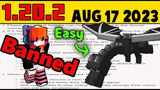 BAN Skins and Names in Minecraft + Nerf Mob Attack | 23w33a Minecraft snapshot review
BAN Skins and Names in Minecraft + Nerf Mob Attack | 23w33a Minecraft snapshot review BAN Skins and Names in Minecraft + Nerf Mob Attack | 23w33a Minecraft snapshot review
