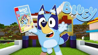 BLUEY JUEGA a BLUEY EL VIDEOJUEGO | Las Aventuras de BLUEY en Minecraft!