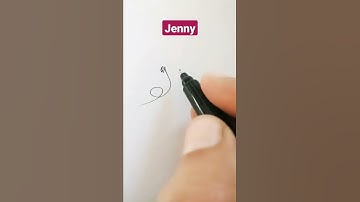 Jenny Name Signature Request done