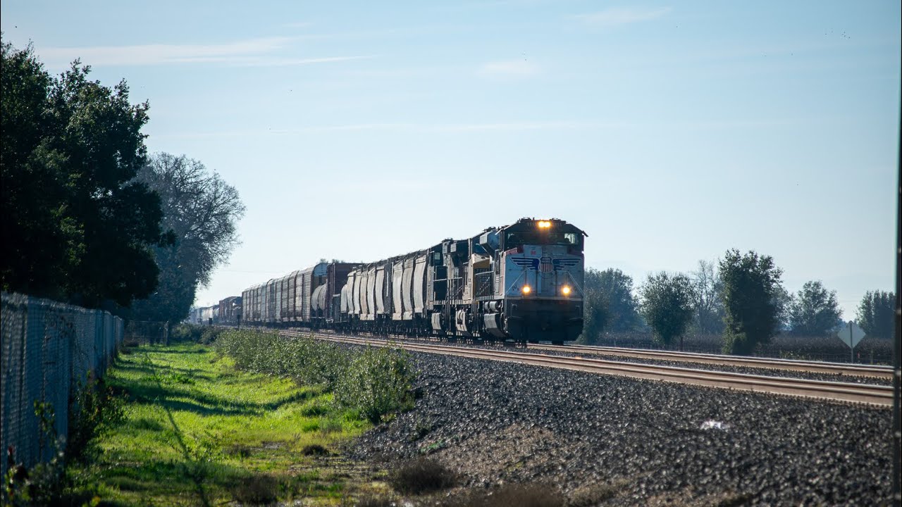 Central Valley Trains with UP 1111, UP 6379, UP 2010, & CP 8761
