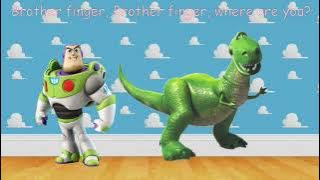 TOY STORY Finger Family Daddy Finger Song Nursery Rhyme with Lyrics