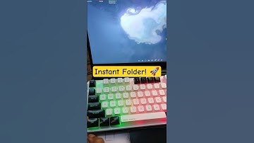 Instant Folder! 🚀 | Windows Shortcut Hack