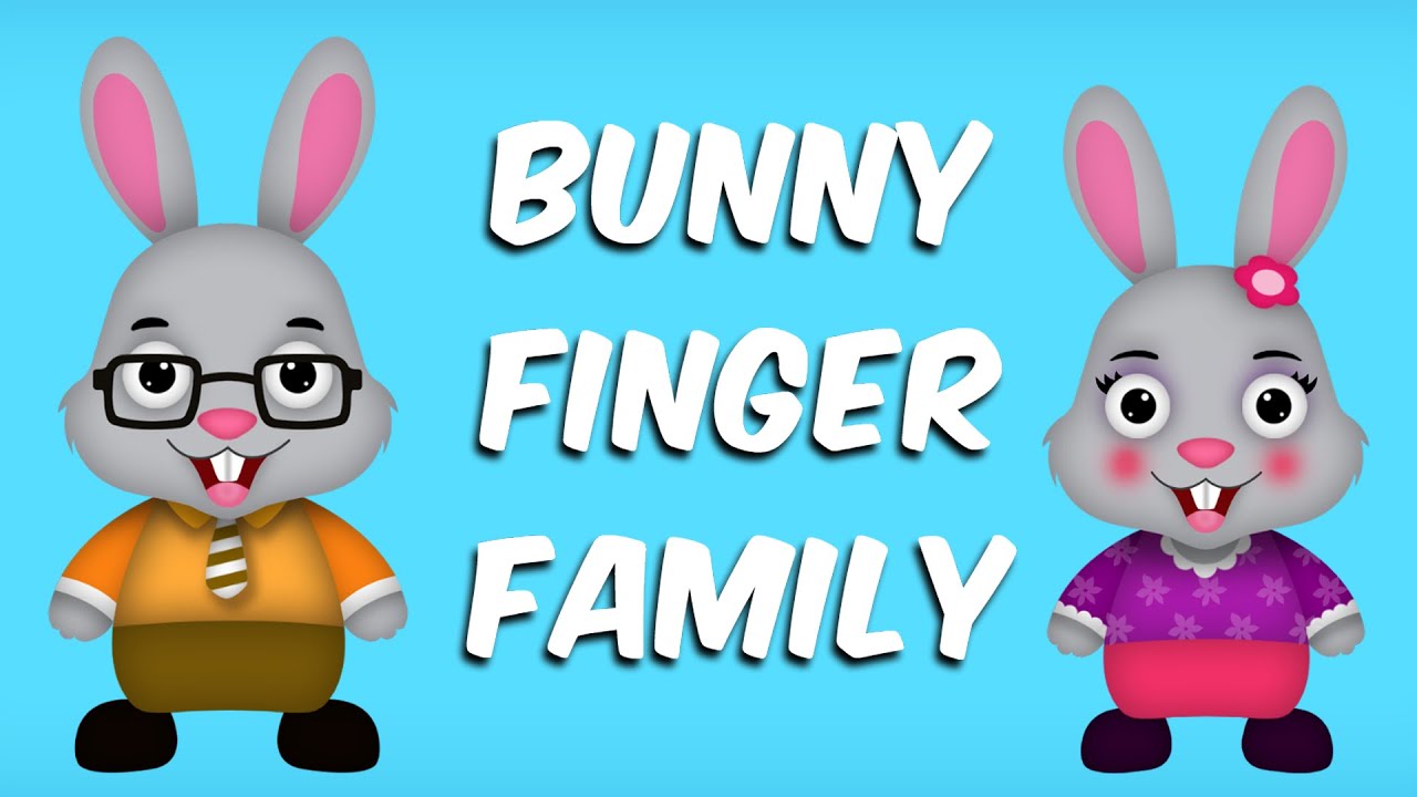 The Finger Family Bunny Family Nursery Rhyme Rabbit (Bunny) Finger