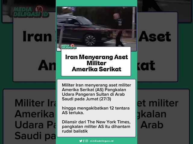 Iran menyerang aset militer Amerika Serikat