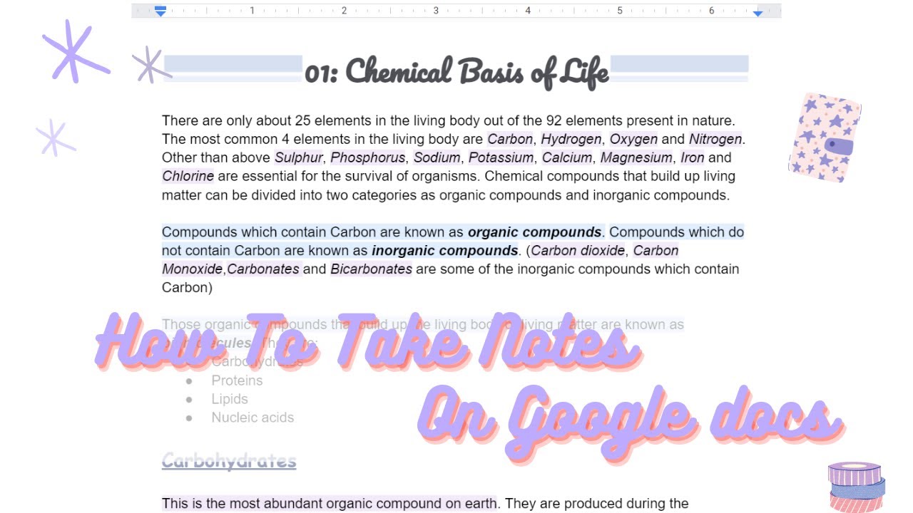 how-to-take-aesthetic-notes-on-google-docs-easy-and-simple-tutorial