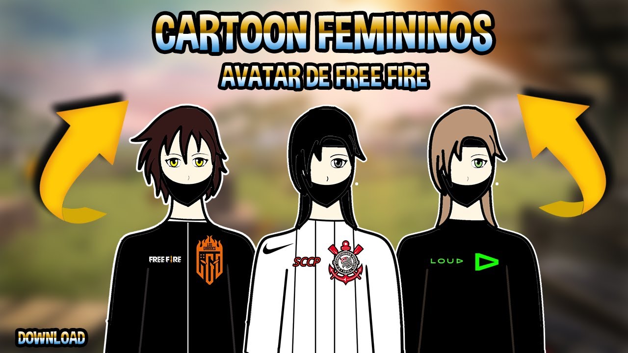 Featured image of post Avatar Feminino Cartoon Free Fire Feminina Free fire em png para download