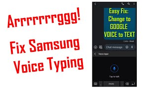 EASY FIX: Change Voice to Text from Samsung to Google Voice to Text screenshot 2