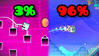 Kann ich ALLE Geometry Dash Level HINTEREINANDER schaffen? (1 ATTEMPT!)