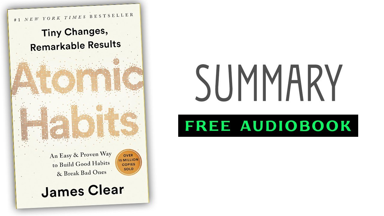 ⭐Atomic Habits James Clear Free Audiobook YouTube