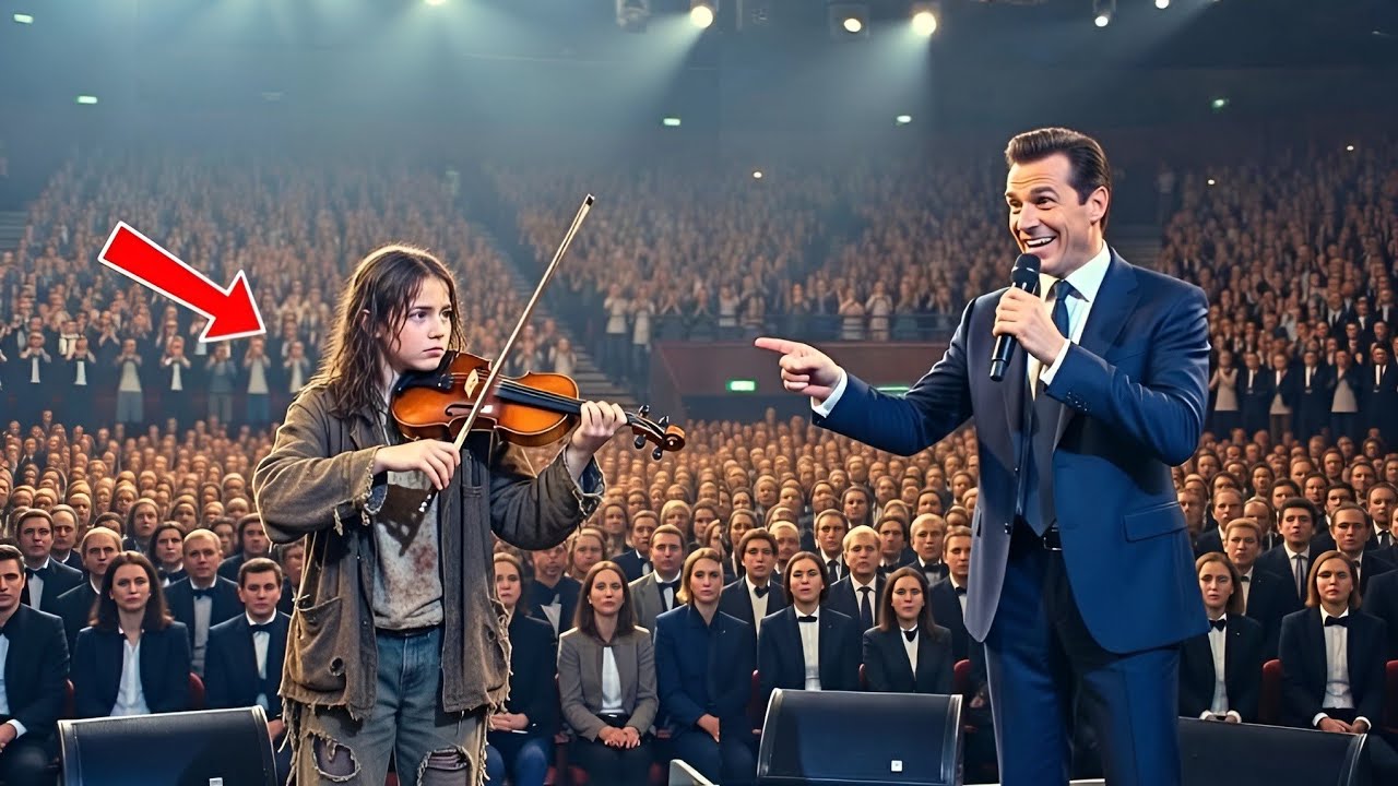 She Begged To Play Violin To Save Her Little Brother—Everyone Laughed… Until The First Note