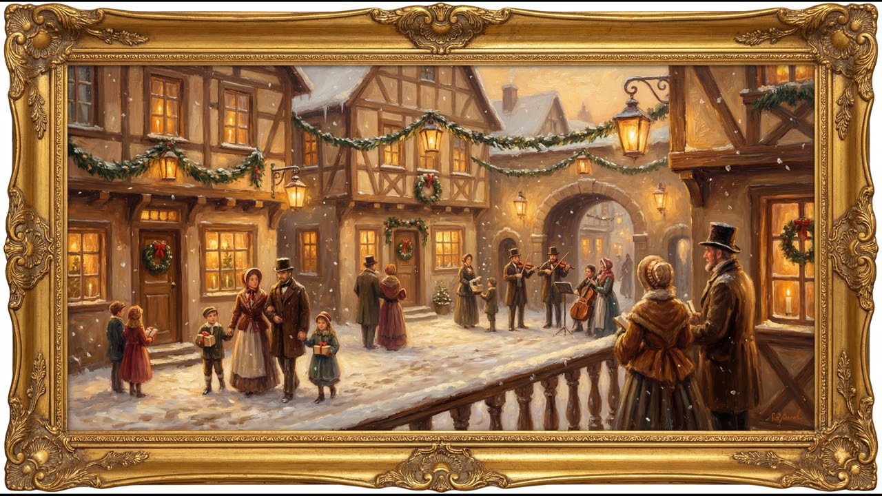 Premium TV Art Screensaver for Home Decor | Garden View Interior Oil Painting | 1 HOUR 4K