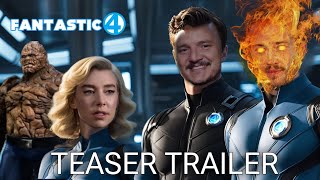 The Fantastic Four (2025) - Teaser Trailer | fantastic four trailer