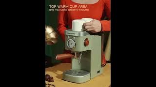 WS CS1 Hot Sale Italian Pump Home Use Semi Automatic Espresso Coffee Machine