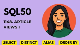 SQL 50 1148. Article Views I