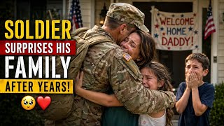 Full Soldier Surprises His Family After Years… Their Reaction 😭❤️ #Shorts News
