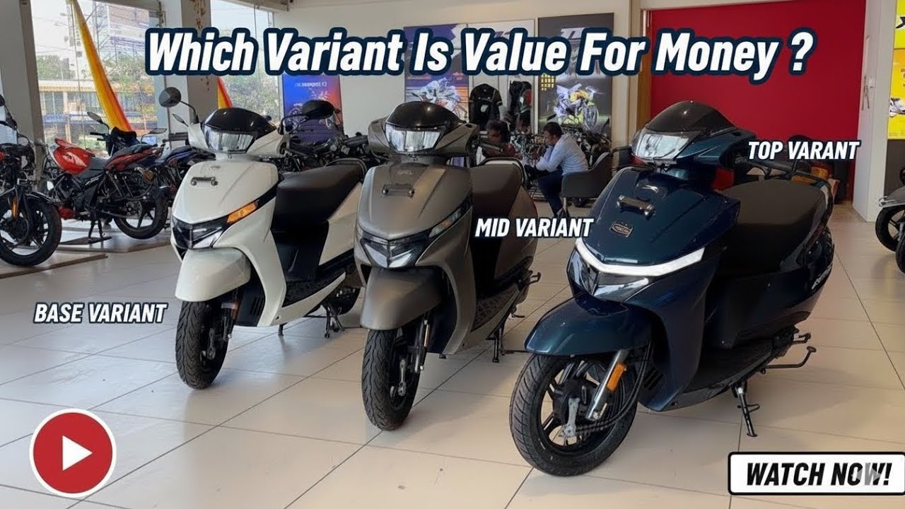 ALL NEW 2025 TVS JUPITER 110 COMPARE 110 Base Vs Mid Variant Vs Top Model 