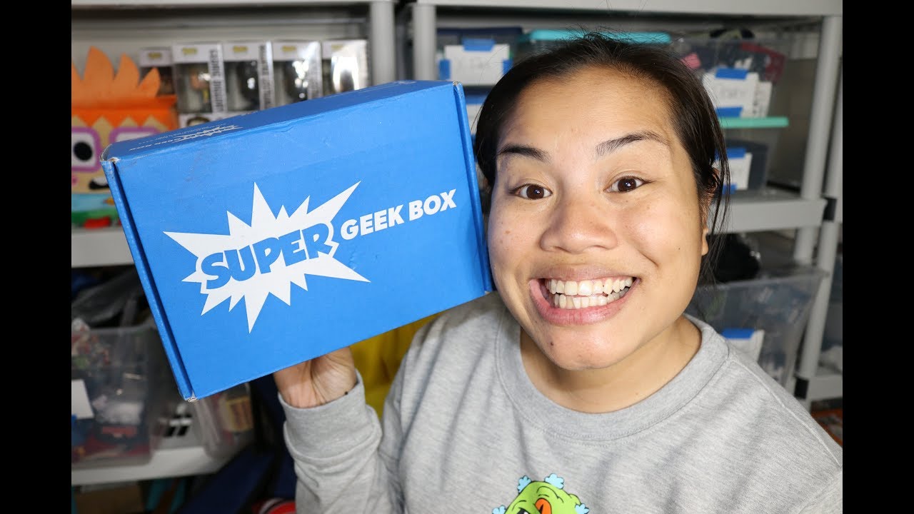 2017 November Super Geek Box Unboxing - [Champion] - YouTube