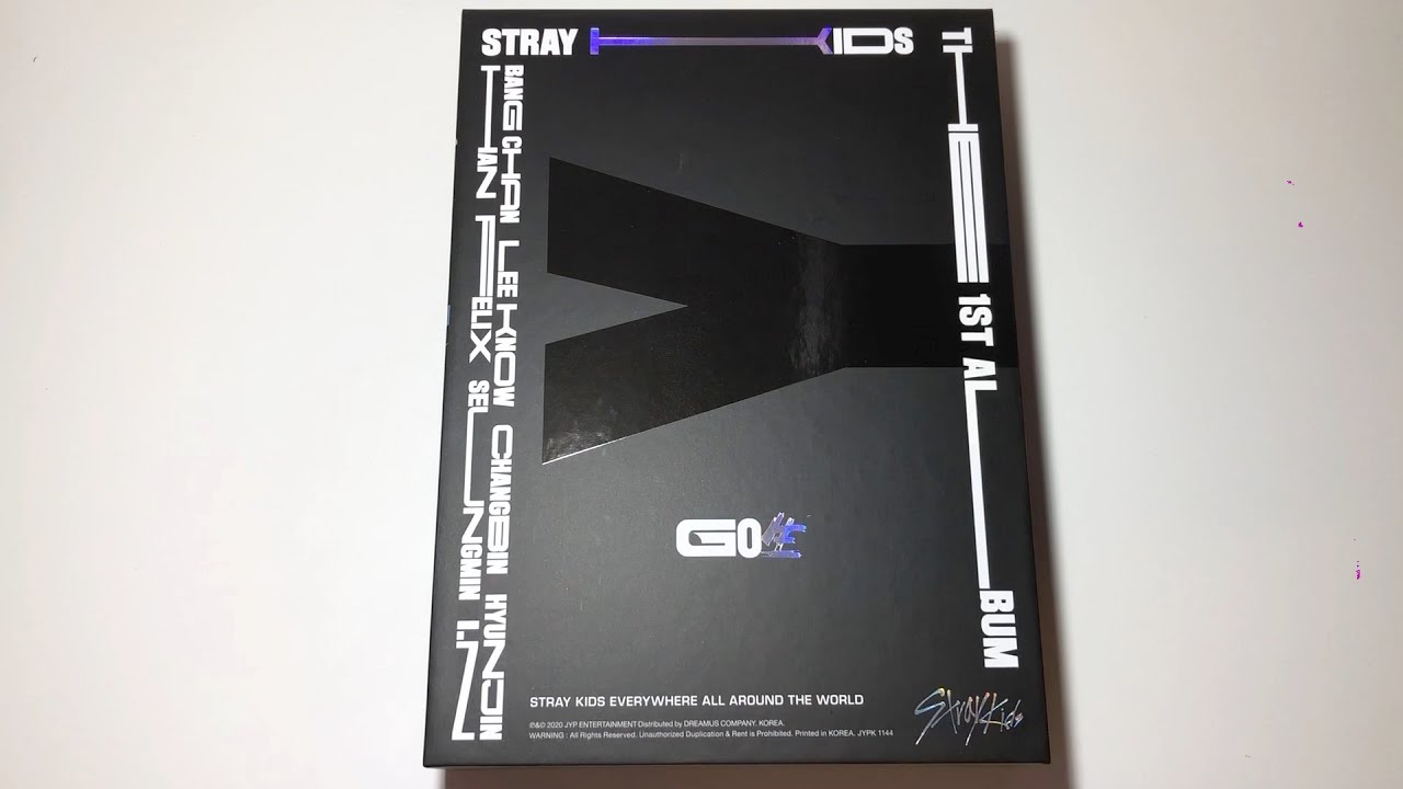Unboxing Stray Kids (스트레이 키즈) 1st Studio Album GO生 (GO Live) Limited ...