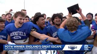 Operation Football: Week 2 Play of the Week winner, Brookfield Central
Brookfield Central won with 58% of the vote.
WISN 12 is your home for Wisconsin breaking news and weather. For your latest Wisconsin news and weather visit: https://www.wisn.com/
For licensing inquiries: https://www.wisn.com/licensing Operation Football: Week 2 Play of the Week winner, Brookfield Central