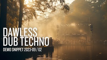 #dawless  DUB TECHNO JAM 17 10 2023 A4 + TR8S + BOUM #dubtechno