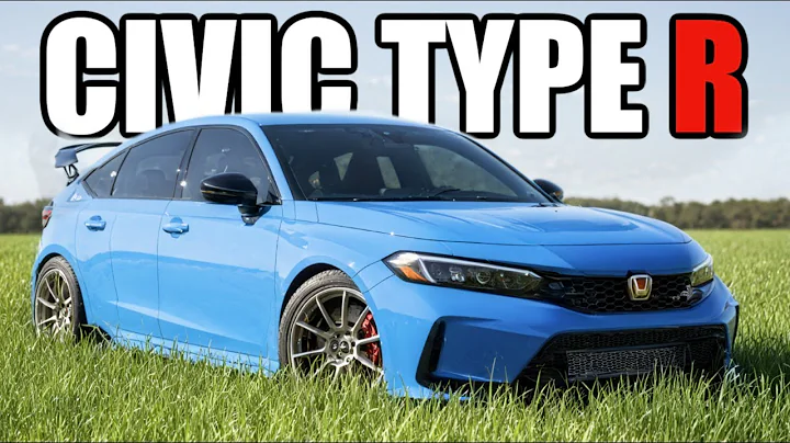 Modifying a NEW Honda Civic Type R! Eibach Lowering Springs Install! PERFECT DROP!