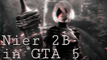 Nier 2B Automata in GTA 5 MODS