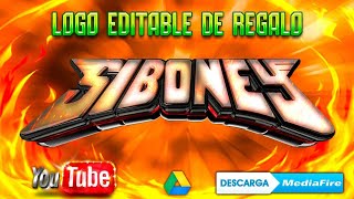 Logo (Fire) Editable En Blufft Al Estilo Sonidero