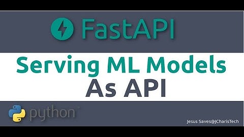Serving Machine Learning Models As API with FastAPI