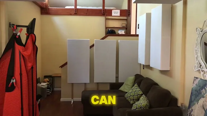 Recording Studio Install Complete with 14 of our 4” Standard White 2 x 4’ Bass Traps!