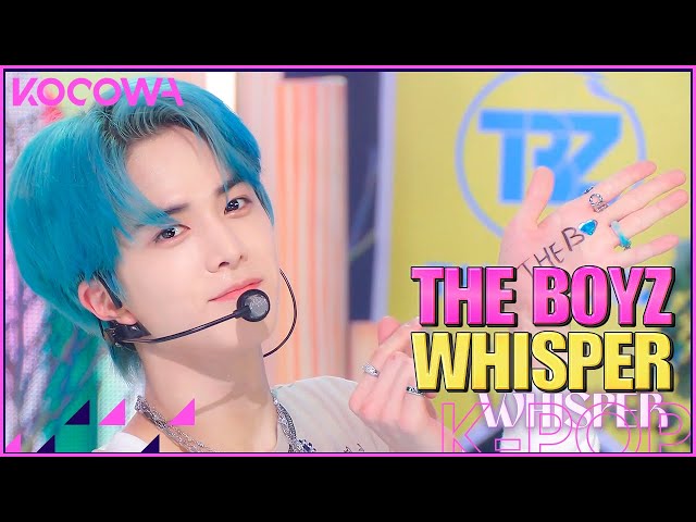 THE BOYZ - WHISPER l SBS Inkigayo Ep 1152 [ENG SUB] - YouTube