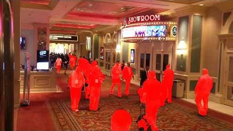 Umbo Light Demo - Human Segmentation in Las Vegas