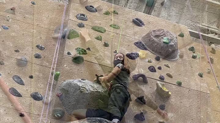 Final rock climb video