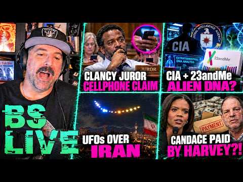 Broken Sim: CIA Hunts Alien DNA + UFOs Over Iran + Did Harvey Pay Candace?! + Clancy Jury Bombshell