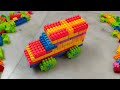 Satisfying DIY Car ASMR/ Building Blocks/block game/Lego building fun#asmr#buildingblocks