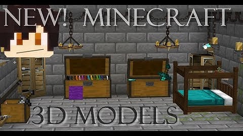 Minecraft Elements 3D Models