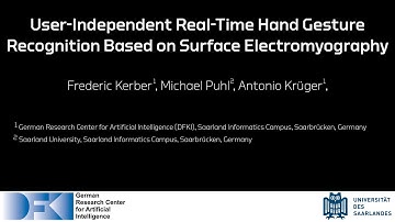 User Independent Real Time Hand Gesture Recognition Based on Surface Electromyography
