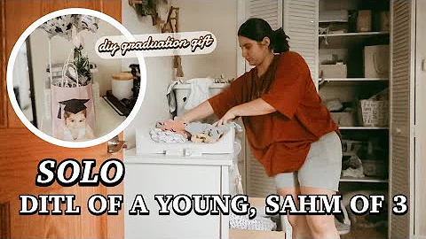 SOLO DITL OF A SAHM OF A NEWBORN, TODDLER, & PRESC...