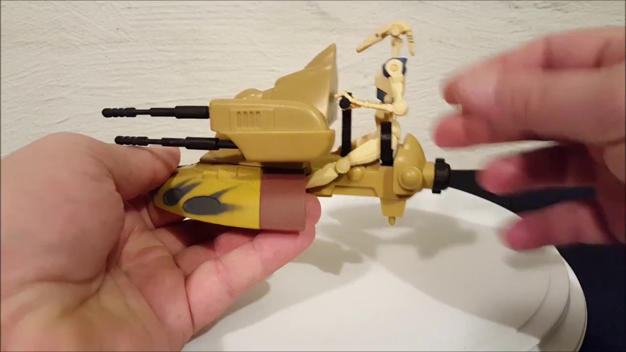 Star Wars Episode 1 The Phantom Menace Armored Scout Tank with