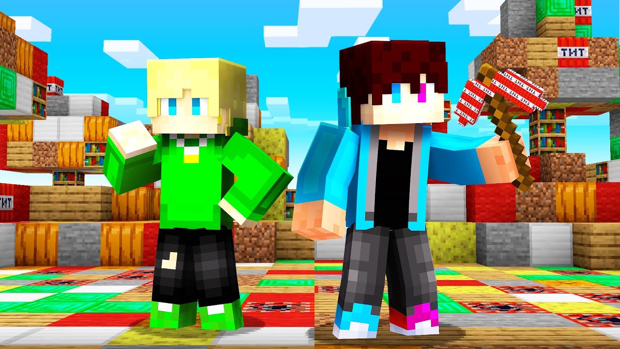 Minecraft, Maar Alles Is Random