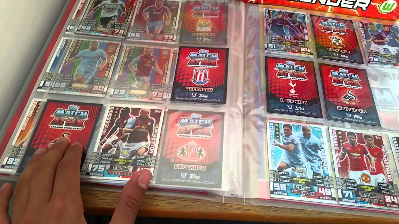 Match Attax Extra 2014/15 Binder Update YouTube