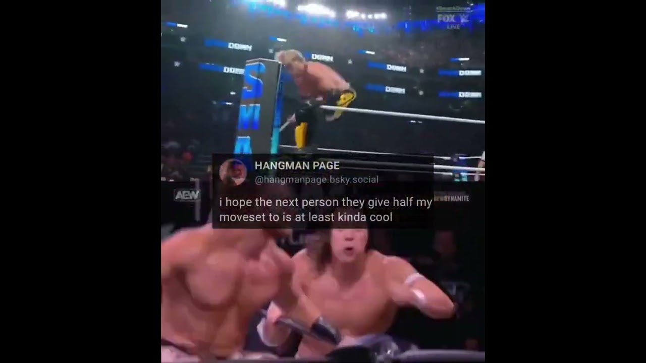Logan Paul Stealing Hangman Adam Page Moves ! 