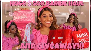 Huge $500 Barbie Haul from Miniso...and GIVEAWAY...am I crazy!!!