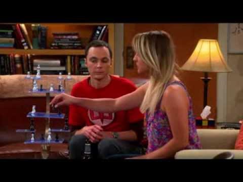 TBBT - The Big Bang Theory - 3D Schach Sheldon vs Leonard 