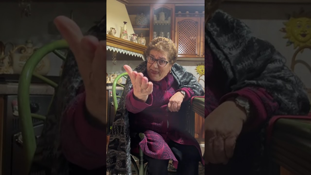 Questo la nonna vuole dire…. 😌#nonnarosa046 #nonnarosa #sicilia #nonnaenipote #neiperte #caltanisse 