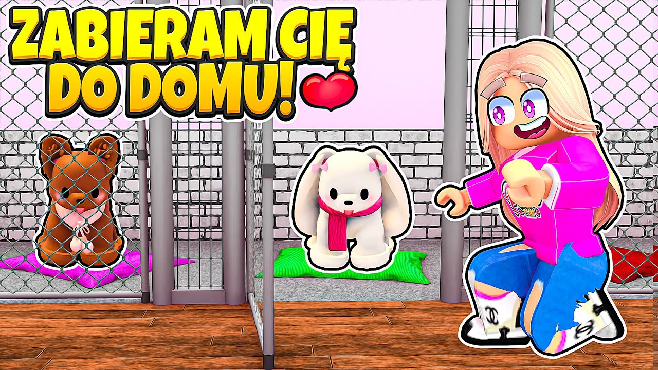 WYBIERAM PIESKA DLA PIĘCIORACZKÓW na BERRY AVENUE w ROBLOX!