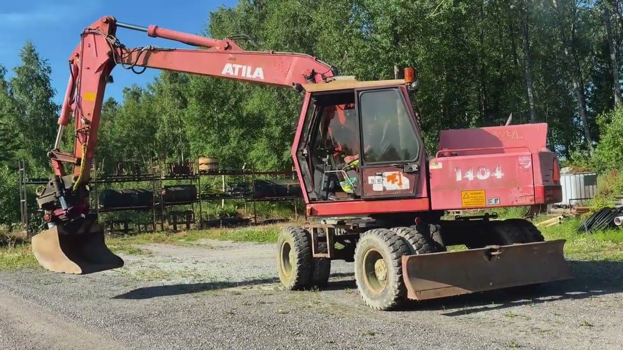 Reparationsobjekt Grävmaskin Atla 1404