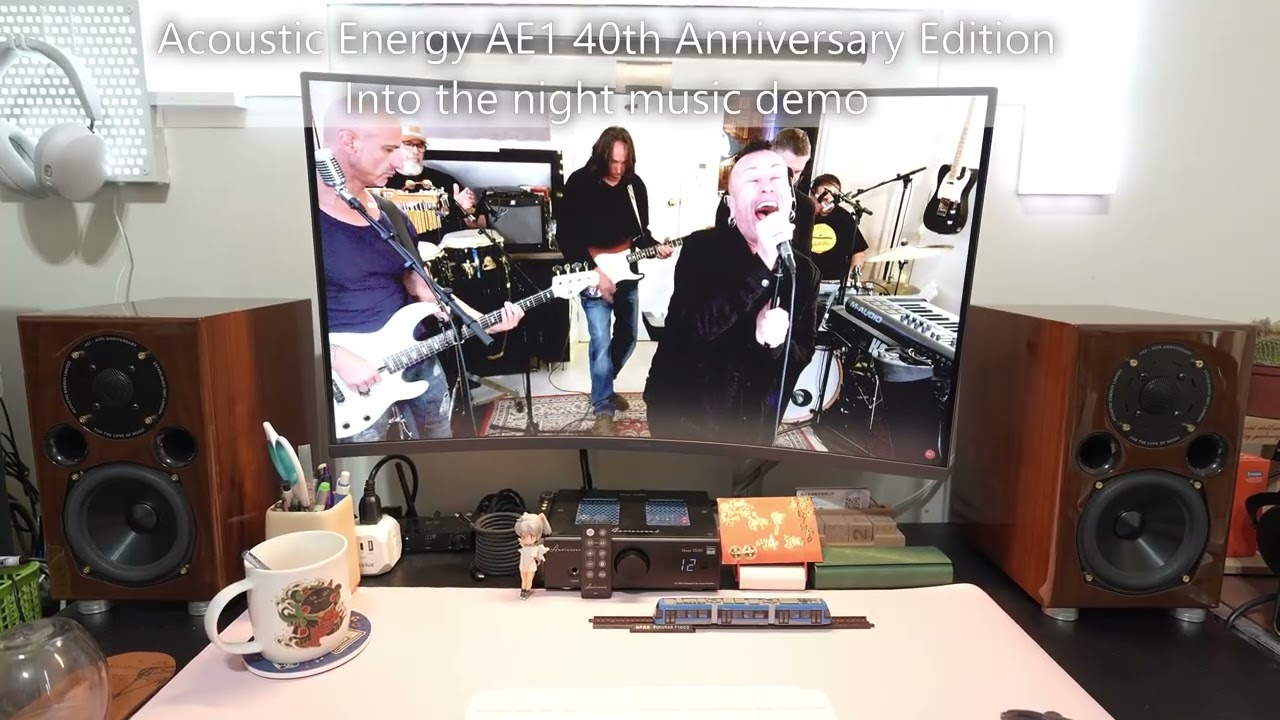 Acoustic Energy AE1 40th Anniversary "Into the night" Live Band demo